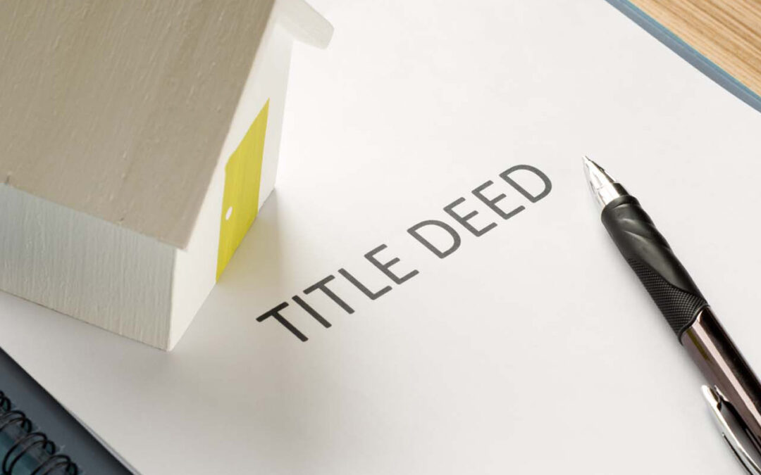 Did you know we can assist you in replacing your lost title deed ?