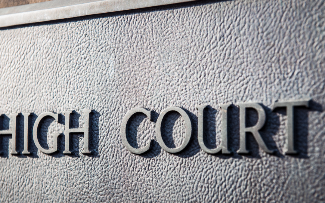 Can you represent yourself in the High Court?